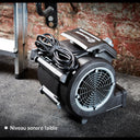 Vacmaster Silent Bike Fan Dryer Mat Cool Black
