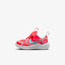 Nike Cosmic Runner Baby/Toddler Shoes in Bright Crimson/Pure Platinum/Black/Dusty Cactus