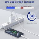 AMZ - 25W USB C Fast Charger With 2M Charging Cable And Power Plug