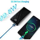 AMZ - Portable 12000mAh Power Bank With Fast Charging, Slim Design