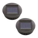 AMZ - Set of 2 Solar Lights Replacement Tops with LED Bulbs