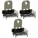 Aerzetix - HDMI Male to Female Solder Type A Adapter Set, 19-Pin with Mounting Plate