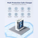 Aioneus - 40W Fast Charging USB C Block, 4-Port PD+QC for iPhone & Tablets