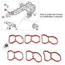 Akozon - Twist Flap Plug Extinguishing Set Rubber for BMW N57 Series