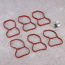 Akozon - Twist Flap Plug Extinguishing Set Rubber for BMW N57 Series