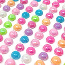 Allydrew - Self-Adhesive Acrylic Rhinestone Gem Stickers with Multicolor Pearls