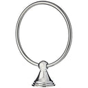 Amazon Basics - Modern Towel Ring, 6.3-Inch Diameter, Polished Chrome