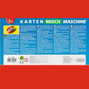 Amigo - 5000 Card Shuffler in Red, Fits Skat & Rummy Cards, Easy to Use