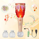 Antorcha - Automatic Bubble Machine With Light & Music For Kids, USB Rechargeable