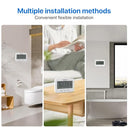 Aozbz - Waterproof Shower Timer with Digital Countdown & Temp/Humidity Display