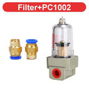 Atiuhifr - AF2000-02 Air Pump Filter, Oil Catch Tank, Water Separator, Pneumatic System
