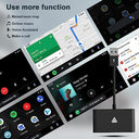 Aumotop - Wireless Android Auto Carplay Adapter, Plug & Play, Converts Wired to Wireless