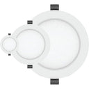 Azood - 20W LED Downlight DOB, 8 Inch, 6500K, Ceiling Mount, Corded Electric
