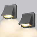 Benma 8W LED Wall Light Pack of 2 - Waterproof Warm White 3000K