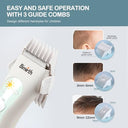 Bimirth - Silent Baby Hair Clipper, Cordless, USB Rechargeable, Waterproof