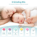 Blendura - Newborn Electric Nail File, 6-in-1, Safe for All Ages, Green