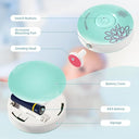 Blendura - Newborn Electric Nail File, 6-in-1, Safe for All Ages, Green