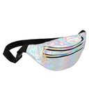 Boland - Retro Holographic Waist Bag for Festivals, Carnival & Theme Parties