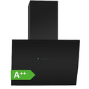 Bomann - DU 7605 G Vertical Cooker Hood with Sensor & Touch Control, Auto-Open, Black