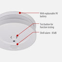 Brennenstuhl - Photoelectric Smoke Detector RM C 9010 for Enhanced Safety