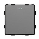 Bseed 1 Gang 3 Way Light Switch - Grey, 86mm Function Button