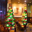Bseical - Indoor Fairy Christmas Lamps, 3D Hanging LED Lights, Warm Glow, Battery Powered