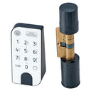Discover Burg-Wächter's Electronic Door Lock secuENTRY with PIN code, app control, and remote key. Secure your home effortlessly! Keywords: electronic door lock, PIN code, app control