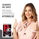 Carent - Infrared Non-Contact Thermometer for Infants & Adults | LCD Display, CE & FDA Certified, 3-Year Warranty