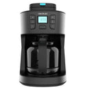 Cecotec - 1086W Grind & Drop Drip Coffee Maker, 12 Cups, Extremearoma Technology