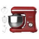 Cecotec - 1200W Red Mixer with 5L Bowl, 6 Speed Levels & Planetary Movement