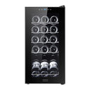 Cecotec - 15-Bottle Compressor Wine Cooler, Quiet Operation, Touch Control, Adjustable Temp 5-18°C