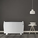 Cecotec - 1800W Electric Radiator, 12 Elements, Wall/Free Standing, Timer & Remote Control