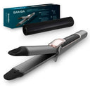 Discover the Cecotec Bamba RitualCare 1000, a versatile 2-in-1 hair straightener and curling iron with titanium coating, touchscreen, and fast heating.