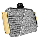 Cecotec - 2200W 2-in-1 Electric Griddle & Grill, Rockstone Coated, Dishwasher Safe