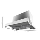 Cecotec - 60 cm Telescopic Extractor Hood, 70W Motor, Touch Control, A++ Energy