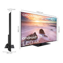 Cecotec - 65" 4K UHD Smart TV A2 Series, Android 11, Dolby Vision & Atmos