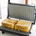 Cecotec - 700W Countertop Griddle with Rockstone Siding, Compact Design