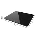 Cecotec - Bolero Squad I 3001 Flex Induction Plate, 6600W, Timer, Child Lock