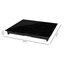 Cecotec - Bolero Squad I 3300 FullFlex Induction Cooktop, 7400W, 28cm, Touch Slider