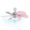 Cecotec EnergySilence 3600 Vision Ceiling Fan in Purple - 50W, 3 Speeds