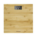 Discover Cecotec Precision 9300 Digital Bathroom Scales with eco-friendly bamboo platform, LCD display, and 180 kg capacity. Perfect for healthy living! Keywords: digital bathroom scales, eco-friendly, bamboo platform