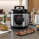 Cecotec - Programmable Pressure Cooker, 6L Capacity, 24-Hour Timer, 15 Safety Systems