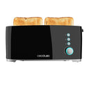 Cecotec - Vertical Toaster with 1000W Power, XL Double Slot, Automatic Stop