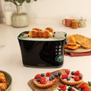 Cecotec - Vertical Toaster with 650W Power, Double Slot, Automatic Stop & Crumb Picker