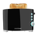 Cecotec - Vertical Toaster with 650W Power, Double Slot, Automatic Stop & Crumb Picker