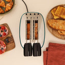 Cecotec - Vertical Toaster with 650W Power, Double Slot, Automatic Stop & Crumb Picker