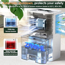 Ceefelian - Portable Home Dehumidifier for Basements, 91 OZ Tank, 900 sq.ft Coverage, Quiet Auto Shut-Off