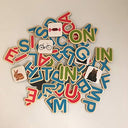 Céline Alvarez - Magnetic Letter Set for Natural Reading Development