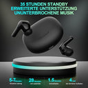 Cervanta - Bluetooth 5.3 Wireless Earbuds with Deep Bass & 35 Hours Playtime