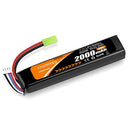 Crazepony 11.1V 2000mAh LiPo Airsoft Battery with Mini Tamiya Connector